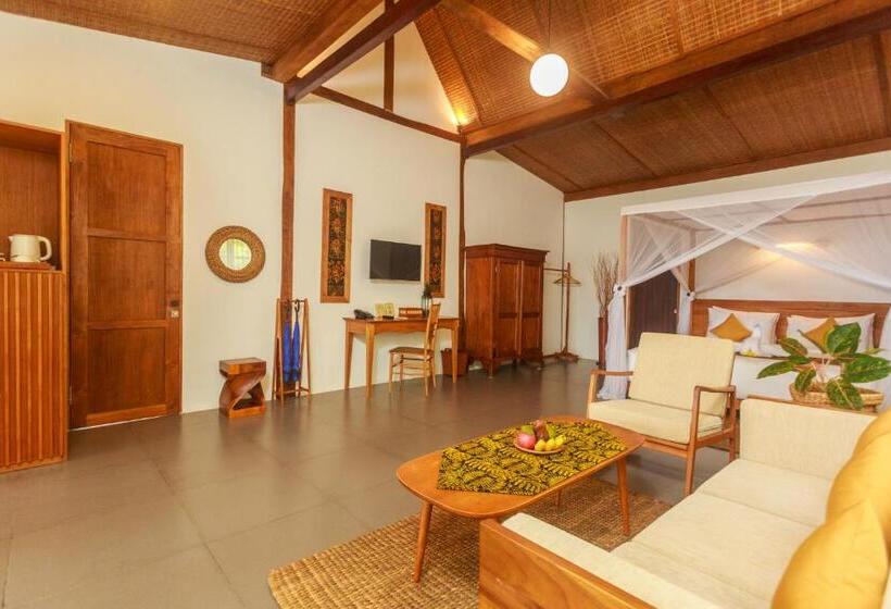 带大床的套房, Villa So Long Banyuwangi   Ijen