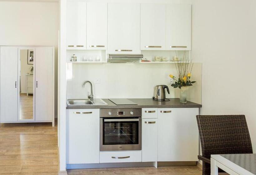 침실 1개 아파트, Penzion Apartmány Hradební