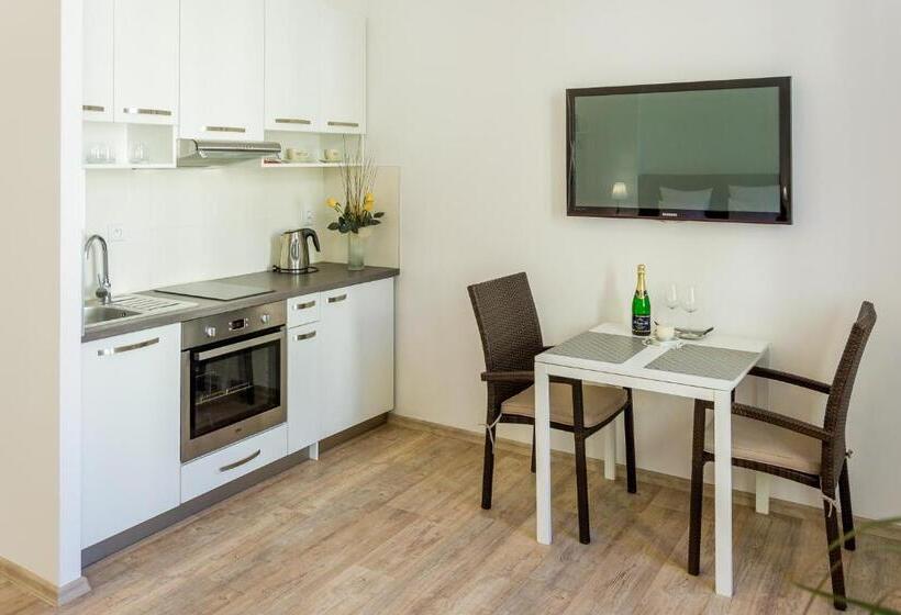 شقة غرفة واحدة, Penzion Apartmány Hradební
