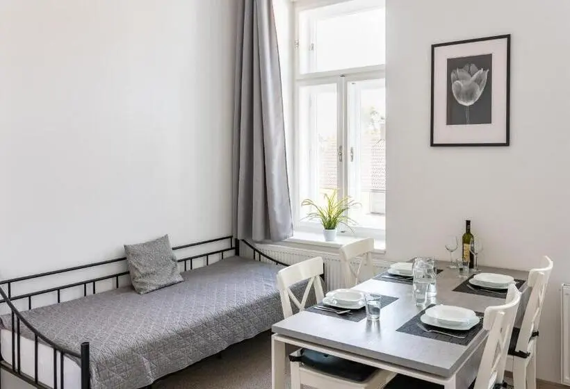 1ベッドルームアパートメント, Penzion Apartmány Hradební