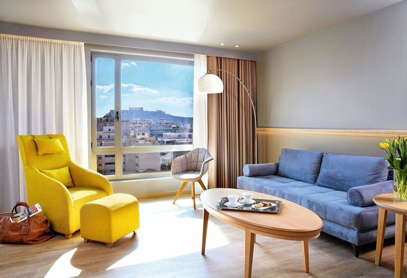 جناح جونيور ذات إطلالة, Wyndham Grand Athens