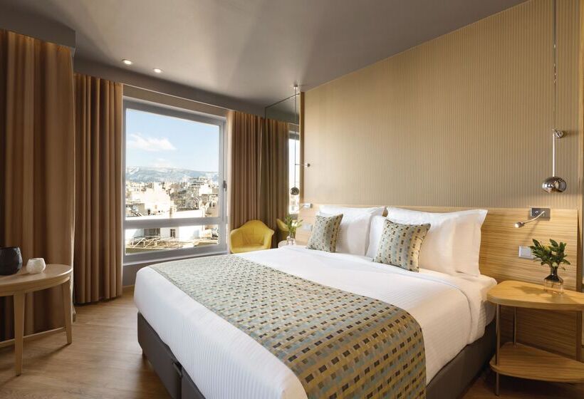 جناح جونيور مطل على المدينة, Wyndham Grand Athens