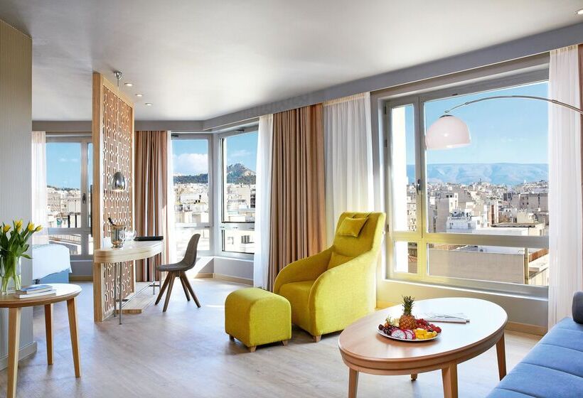 주니어 스위트 도시 전망, Wyndham Grand Athens