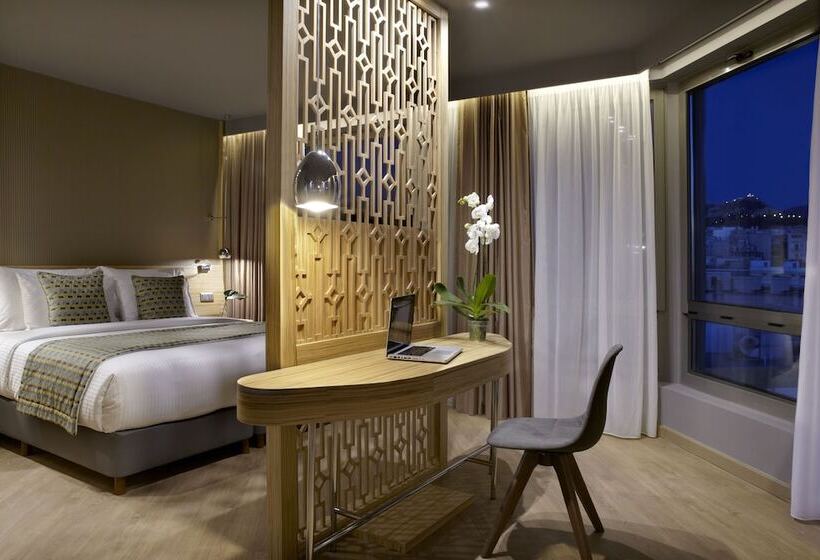 جناح جونيور مطل على المدينة, Wyndham Grand Athens