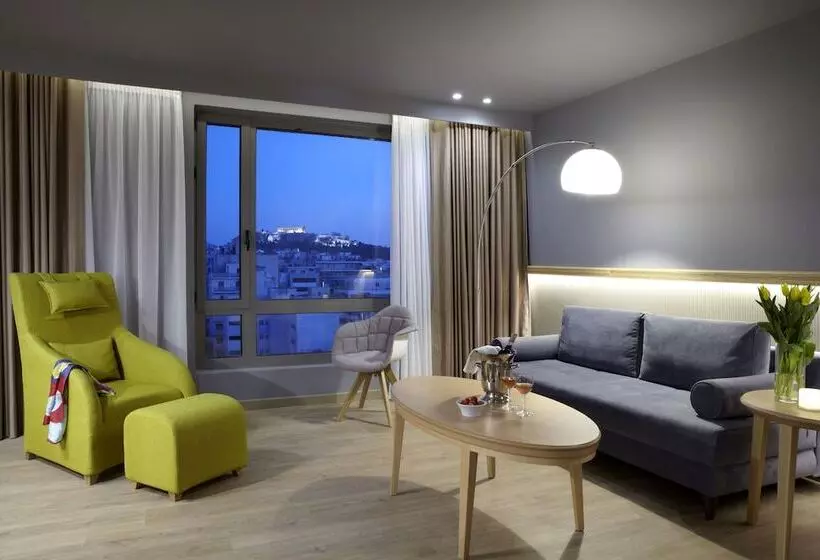 景色の見えるジュニアスイート, Wyndham Grand Athens
