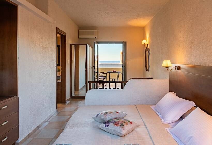 شقة غرفة واحدة مطلة على البحر, Porto Sisi Hotel Apartments