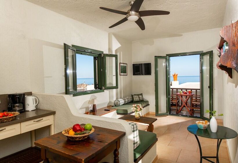 דירת חדר נוף לים, Porto Sisi Hotel Apartments