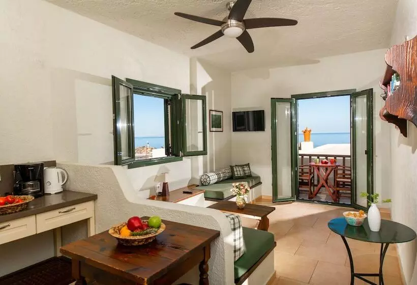海の見える1ベッドルームアパートメント, Porto Sisi Hotel Apartments