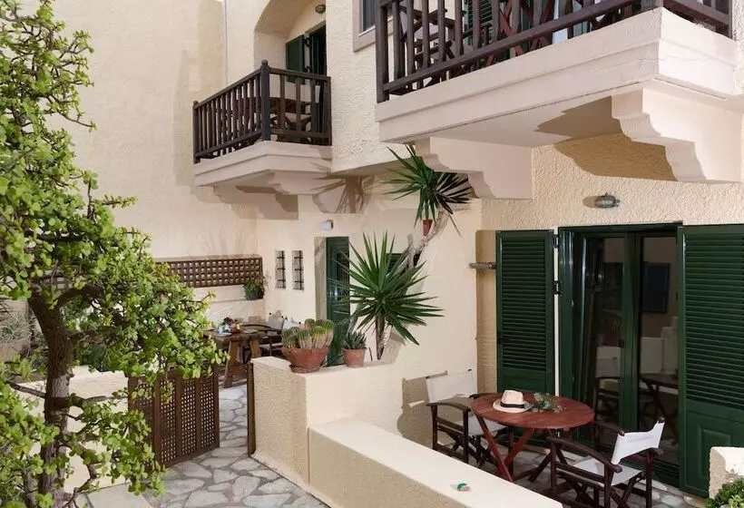 庭の見える1ベッドルームアパートメント, Porto Sisi Hotel Apartments