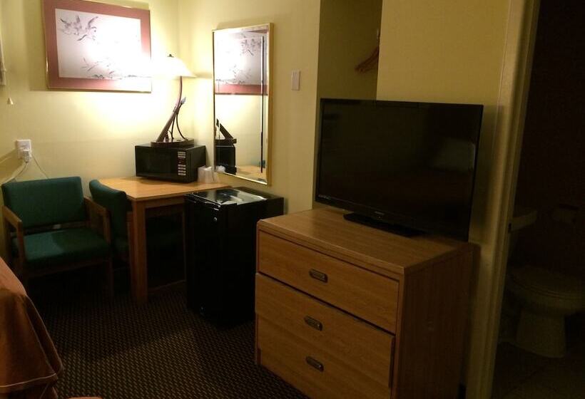 带2个双人床的标准工作室, Caravan Motel