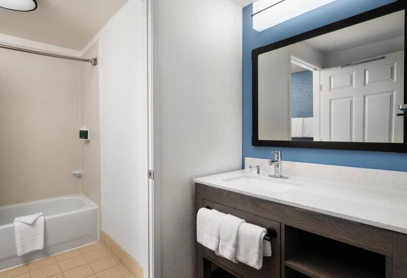 מיטת קינג בסוויטה, Residence Inn By Marriott Anaheim Resort Area/garden Grove