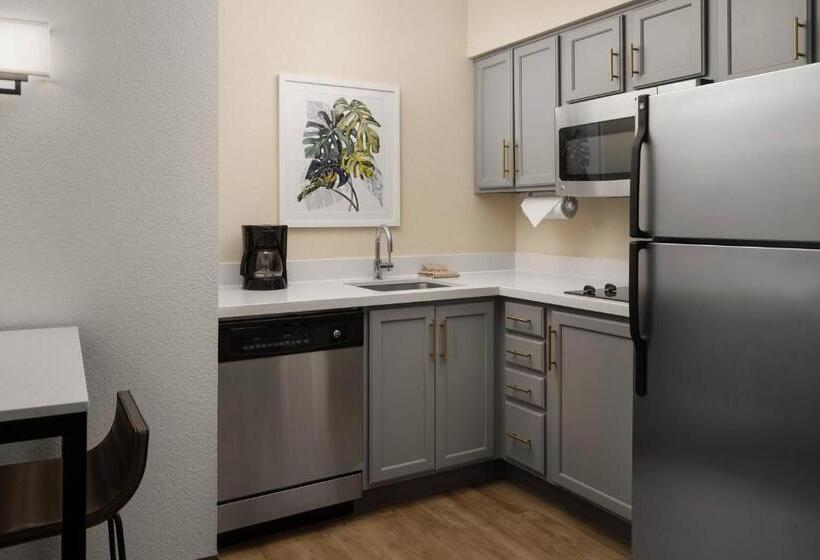 מיטת קינג בסוויטה, Residence Inn By Marriott Anaheim Resort Area/garden Grove