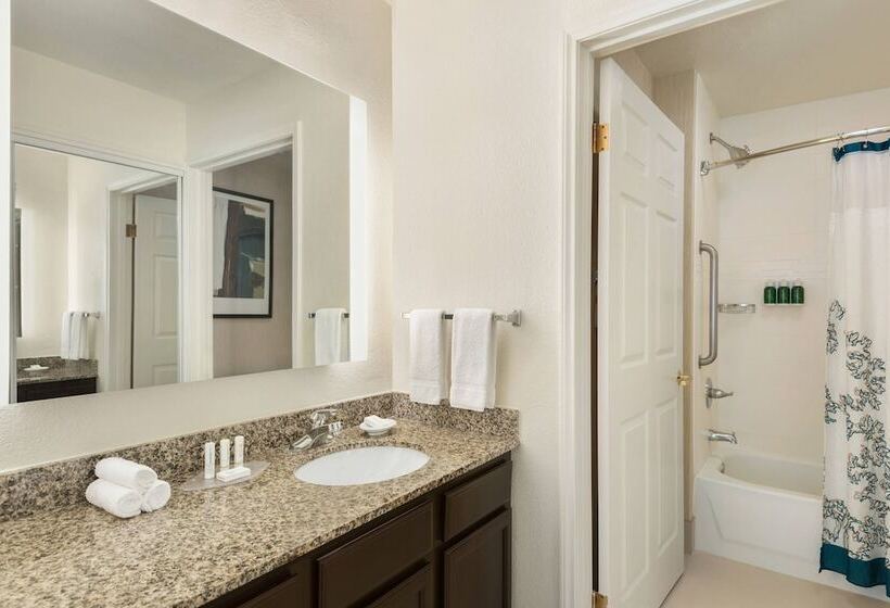 带2个卧室的套房, Residence Inn Phoenix Chandler/fashion Center