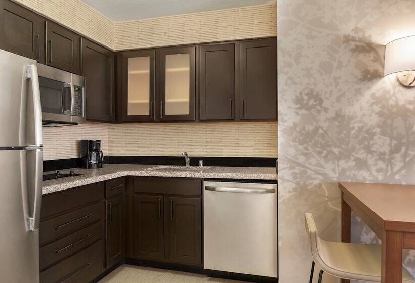 带2个卧室的套房, Residence Inn Phoenix Chandler/fashion Center