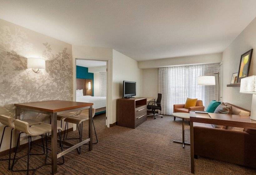 带2个卧室的套房, Residence Inn Phoenix Chandler/fashion Center