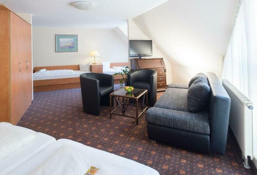 Четырехместный Номер Стандарт, Maximilian Hotel & Apartments Weil Am Rhein / Basel