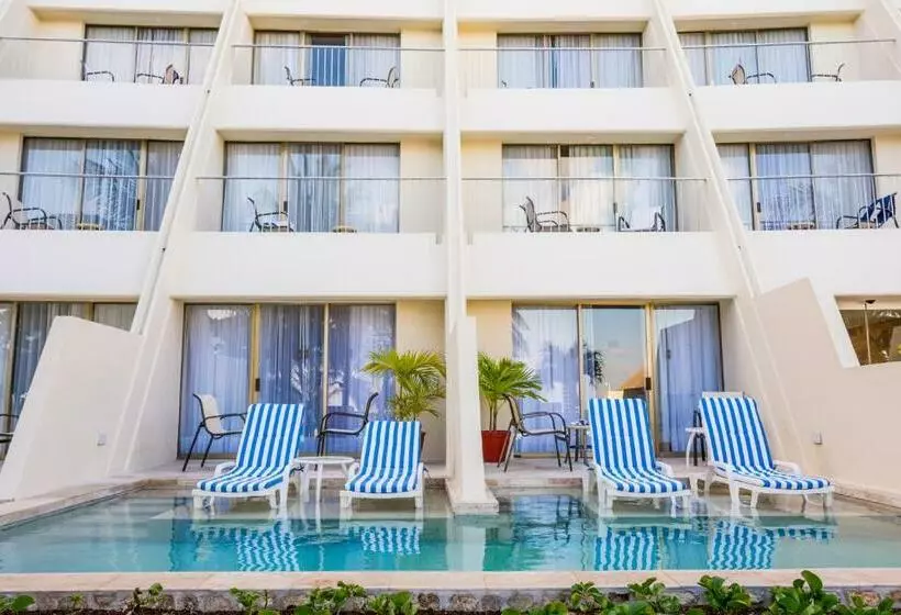 オーシャンビューデラックスルーム, Grand Park Royal Cancun - All Inclusive