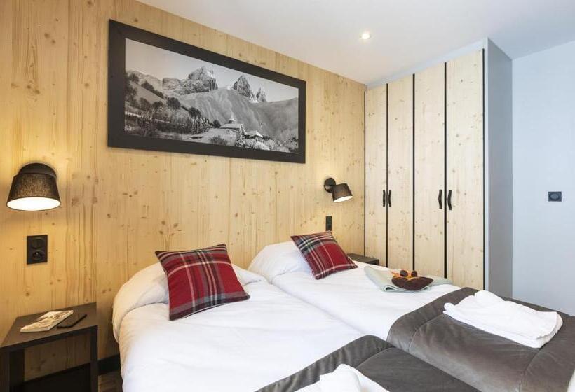 דירה משפחתית 2 חדרי שינה, Résidence Club Mmv L Etoile Des Sybelles