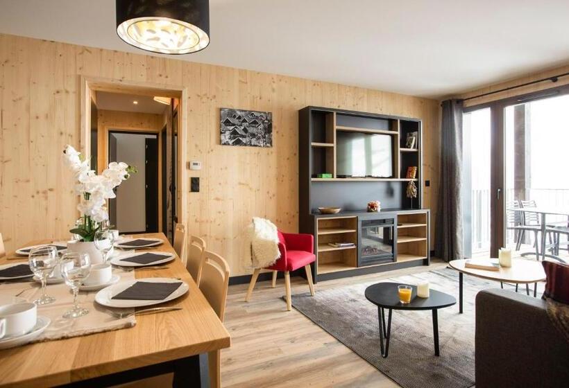 דירת שלושה חדרים, Résidence Club Mmv L Etoile Des Sybelles