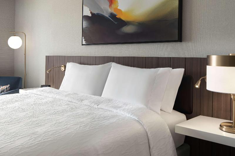 장애인을 위한 킹사이즈 침대 스탠다드 룸, Hilton Garden Inn Camden Waterfront Philadelphia