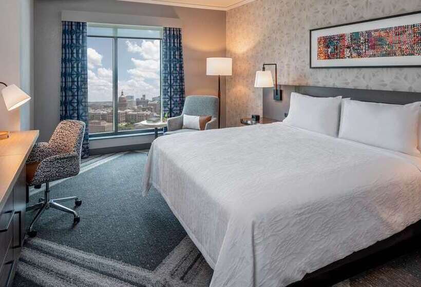 스탠다드 룸 킹사이즈 침대, Hilton Garden Inn Camden Waterfront Philadelphia