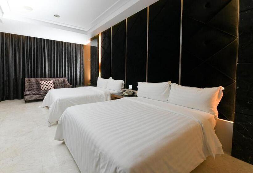 اتاق کلاسیک چهارنفره, 湖山風景旅館lake Mountain View Motel