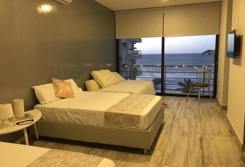 חדר דלוקס נוף לים, Arte