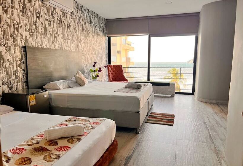 חדר דלוקס נוף לים, Arte