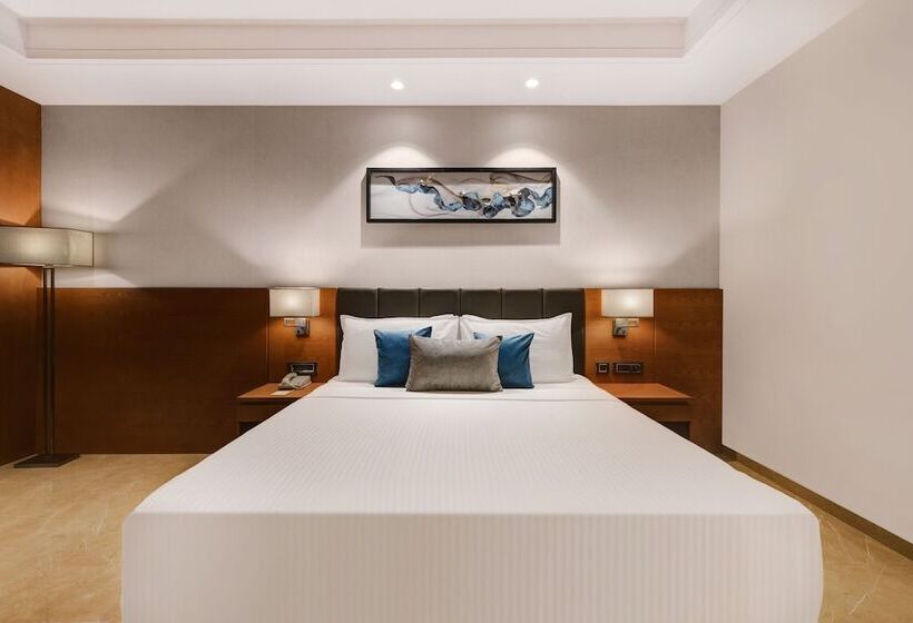 シティビューのデラックスルーム, Lemon Tree Premier, Dwarka