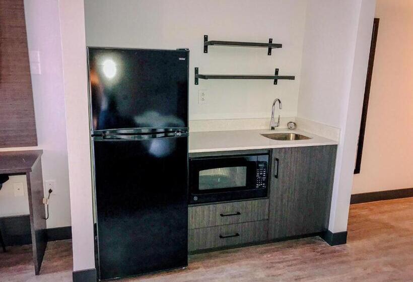 身障者適用キングサイズベッドルーム, Studio 6 Dublin, Ga