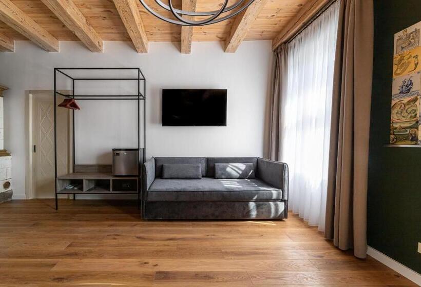 اتاق استاندارد با چشمانداز شهر, Oysters & Bubbles Gastro Hotel. Rynok Square