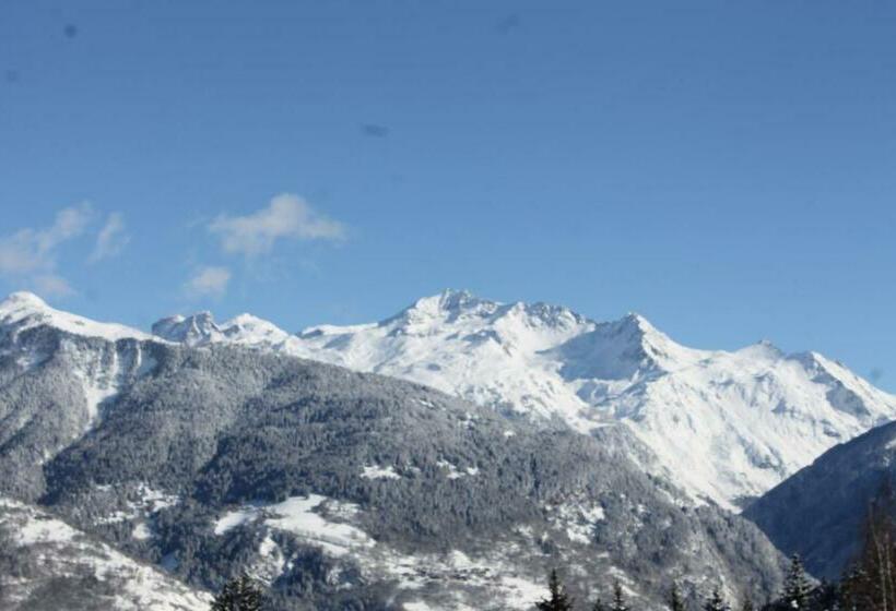 آپارتمان 1 خوابه, Résidence Christiana 408 Clés Blanches Courchevel