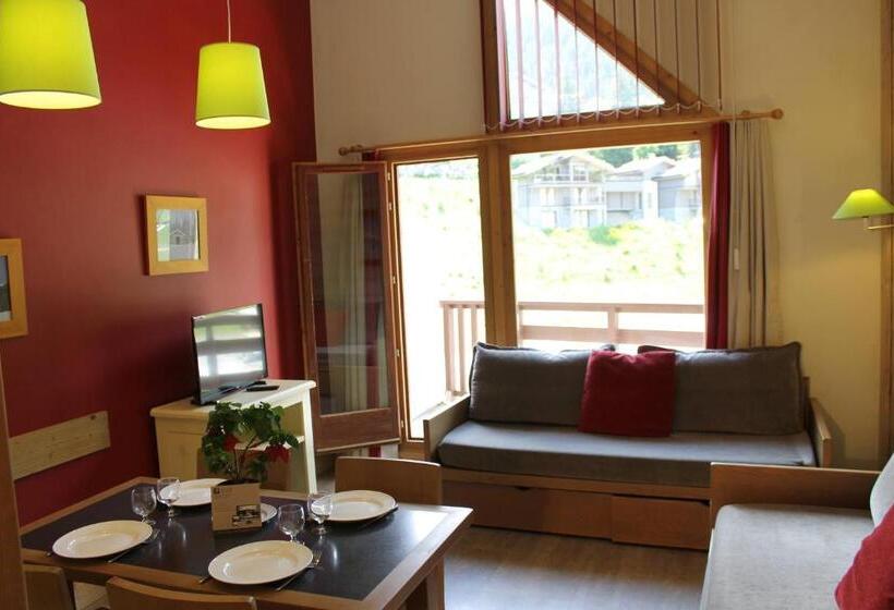 آپارتمان 1 خوابه, Résidence Christiana 408 Clés Blanches Courchevel