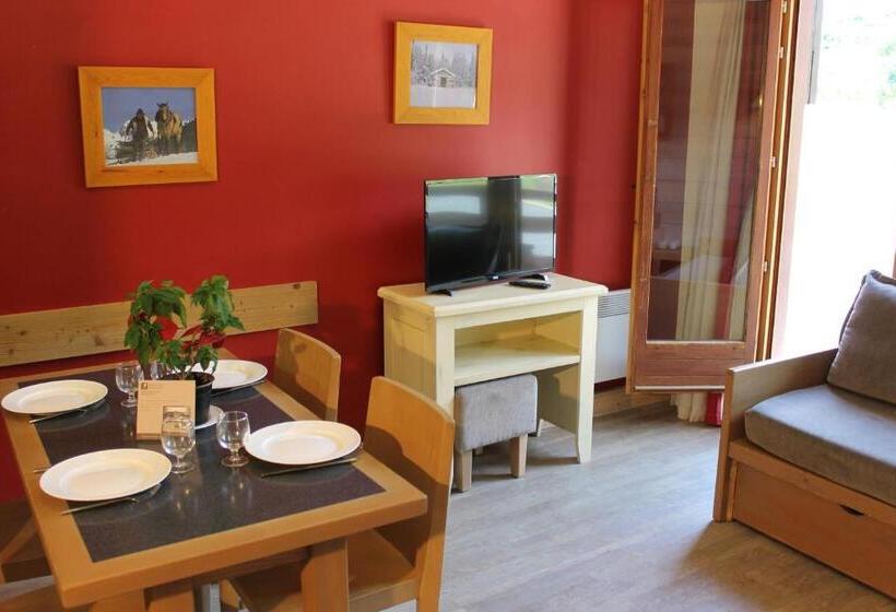 آپارتمان 1 خوابه, Résidence Christiana 408 Clés Blanches Courchevel