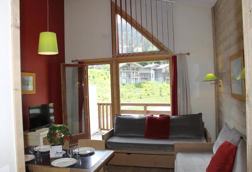 آپارتمان 1 خوابه, Résidence Christiana 408 Clés Blanches Courchevel