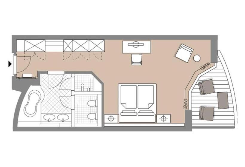 חדר דלוקס נוף לאגם, Althoff Seehotel überfahrt