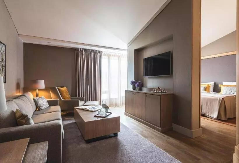 景色の見えるジュニアスイート, Althoff Seehotel überfahrt