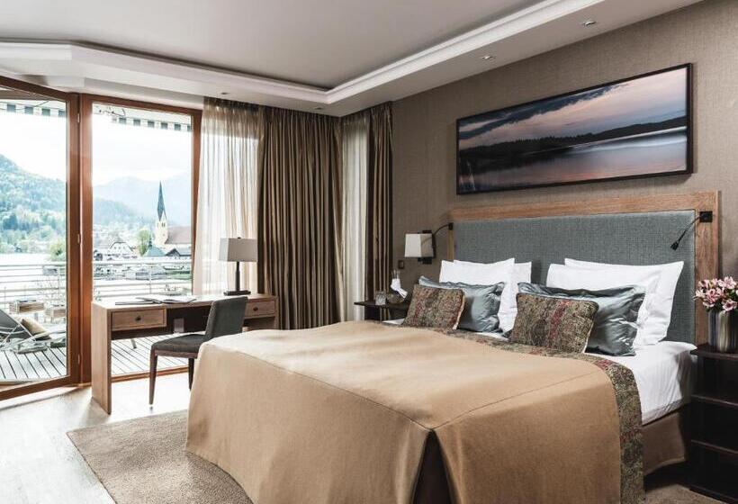 סוויטת ג'וניור נוף לאגם, Althoff Seehotel überfahrt