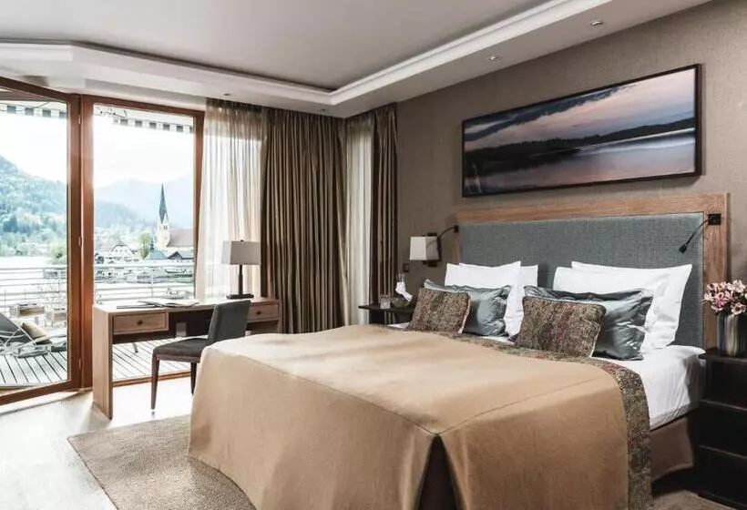 湖の見えるジュニアスイート, Althoff Seehotel überfahrt