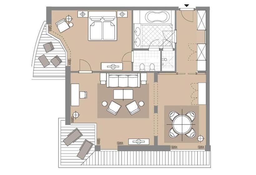Люкс, Althoff Seehotel überfahrt