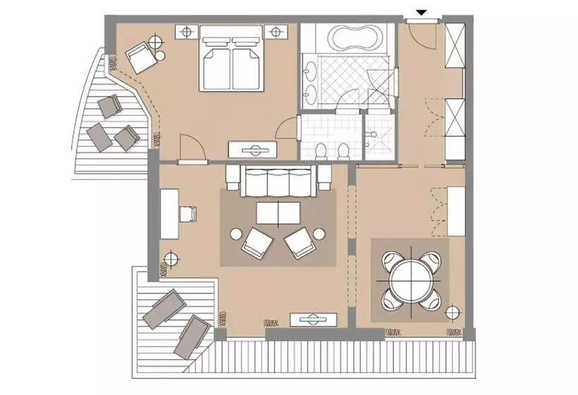 スイート, Althoff Seehotel überfahrt