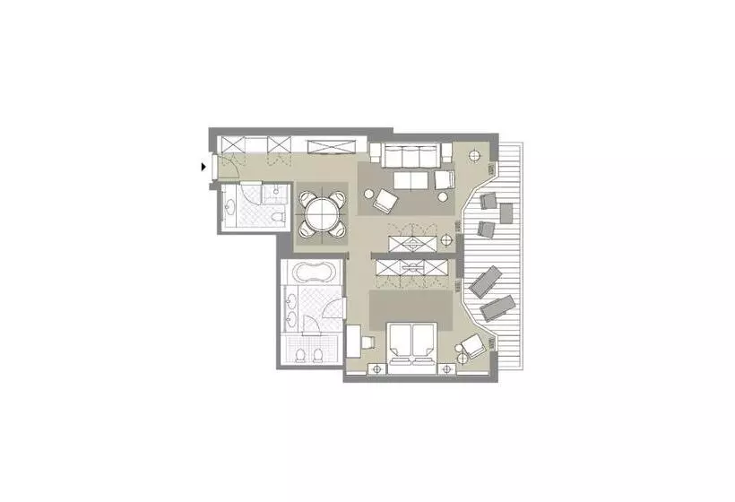 スイート, Althoff Seehotel überfahrt