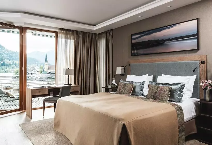 湖の見えるジュニアスイート, Althoff Seehotel überfahrt