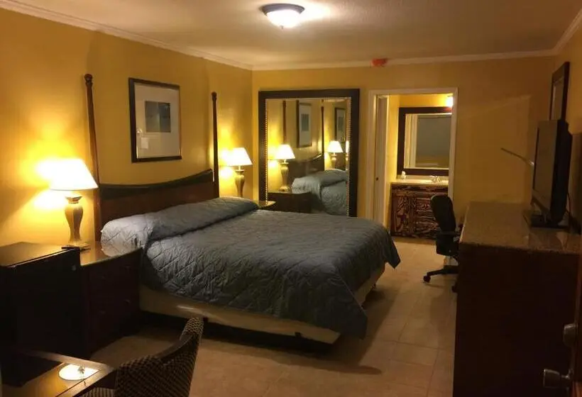 キングサイズベッドのデラックススイート, Dragon Inn & Suites