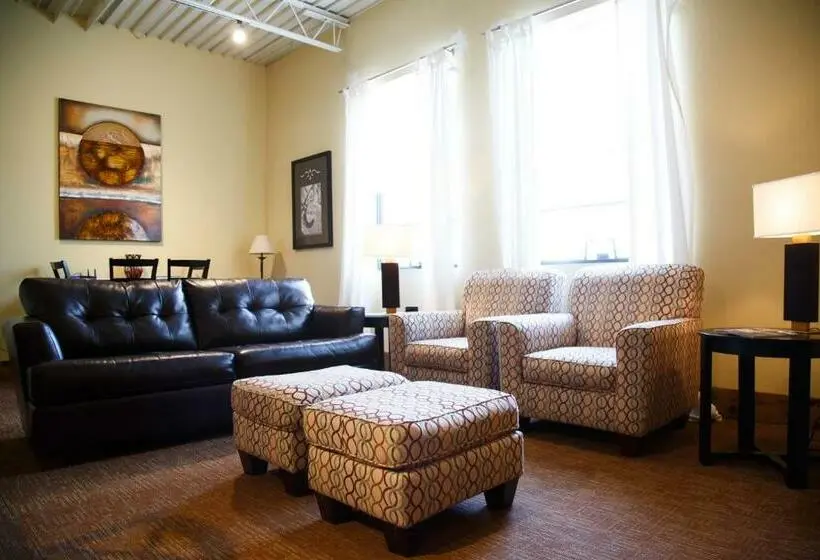 １ベッドルームのデラックスアパートメント, The Lofts At The Five & Dime