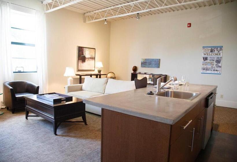 شقة سوبريور غرفة واحدة, The Lofts At The Five & Dime