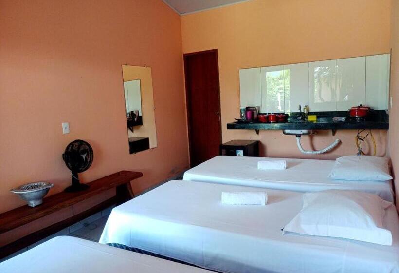 اتاق استاندارد چهار تخته, Pousada Verde Do Mato