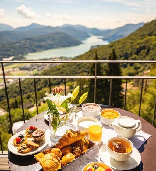 湖景典雅间, Kurhaus Cademario