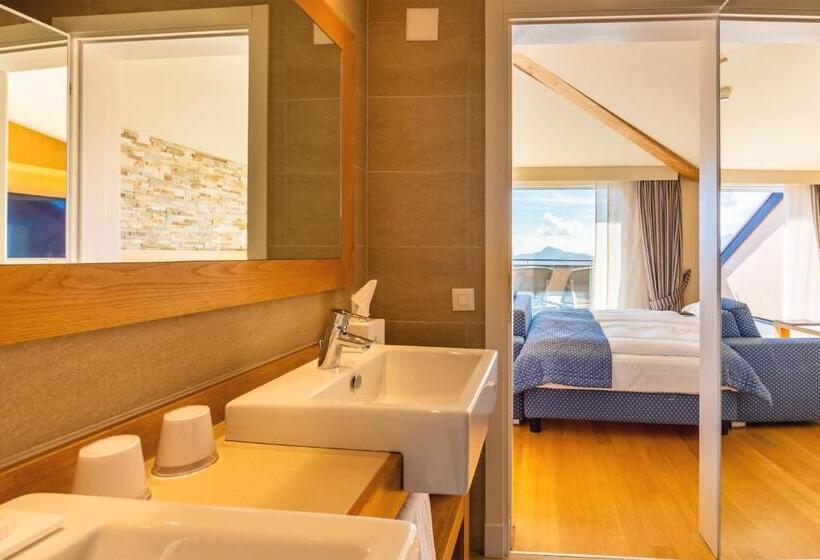 阁楼套房, Kurhaus Cademario