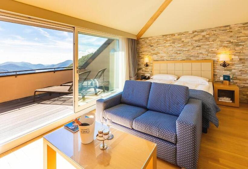 阁楼套房, Kurhaus Cademario